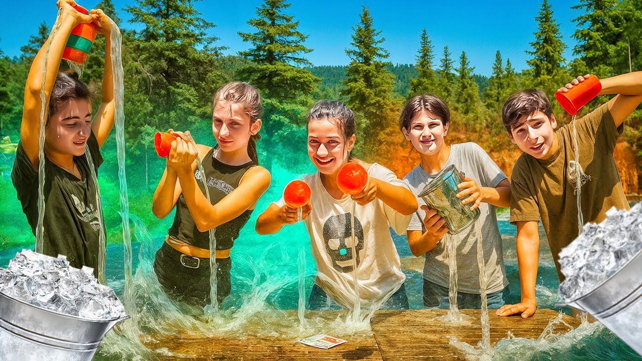 წყლის ჩელენი! ემილია და მეგობრები 🤽‍♀️