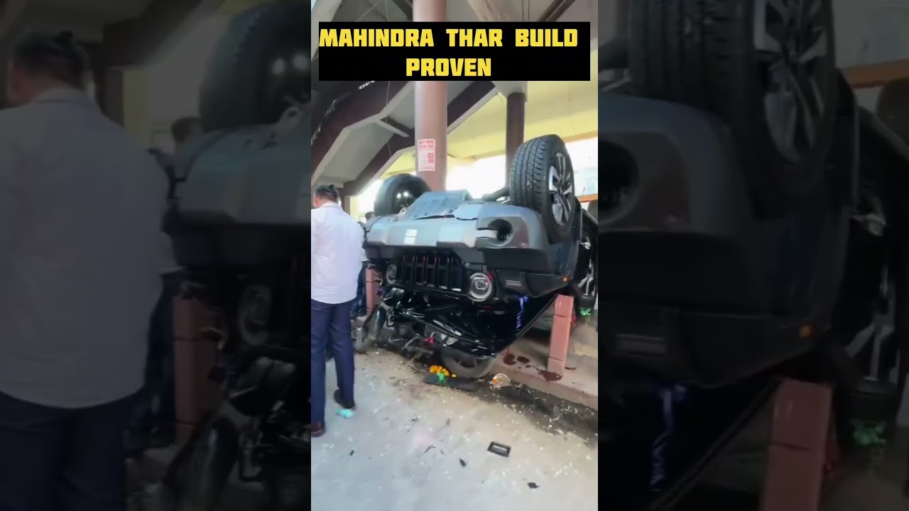 Mahindra Thar Roxx: Extreme Build Quality Tested 🤯