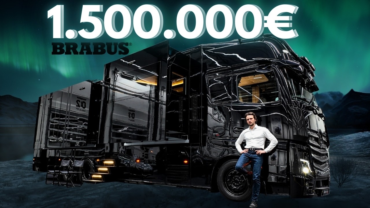 Brabus Big Boy: β¬1.5M Luxury Mega Motorhome π