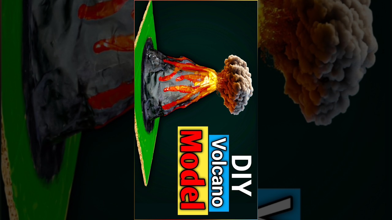 Volcano Project for Science Exhibition