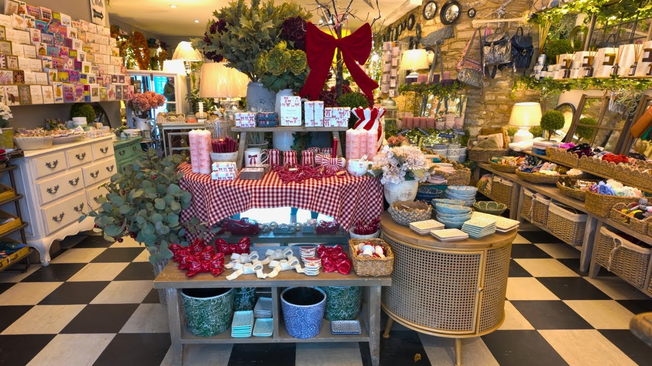 Luxury Cotswold Christmas Shopping at French Grey 🎁