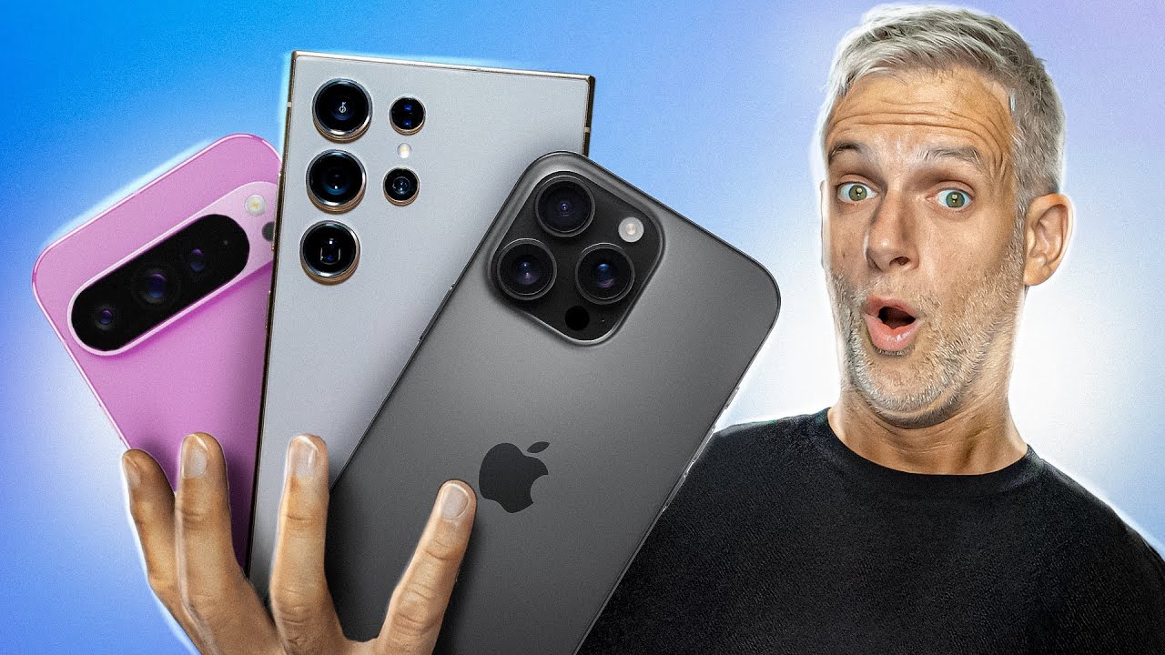 iPhone 16 Pro Max vs Galaxy S24 Ultra vs Pixel 9 Pro XL