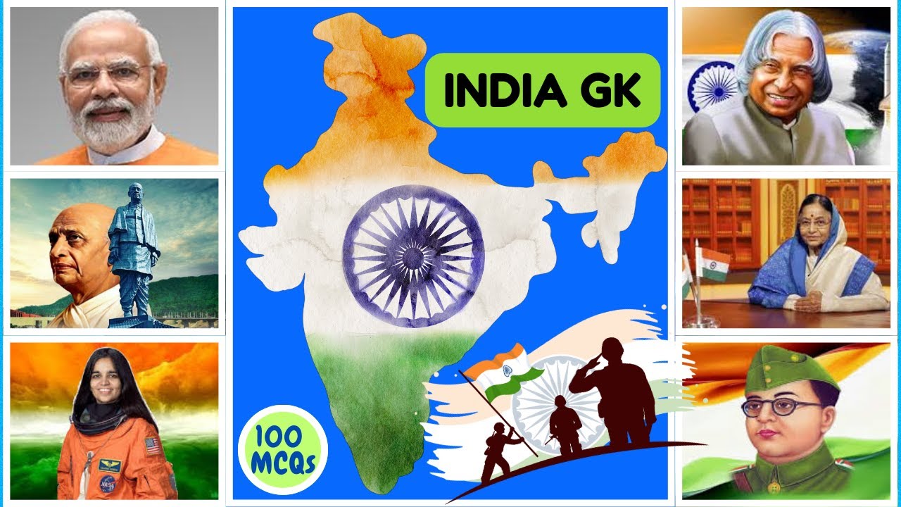 100 Indian GK Questions 🇮🇳 | Test Your Knowledge