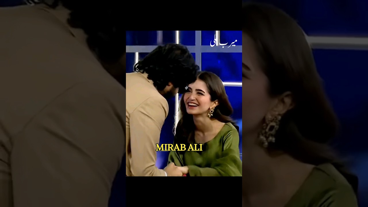 Imran Ashraf's Hilarious Welcome to Actress Mazaq Raat 🎬