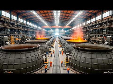 Comment c'est fait : L'Acier, une Industrie à 1 Milliard de Tonnes