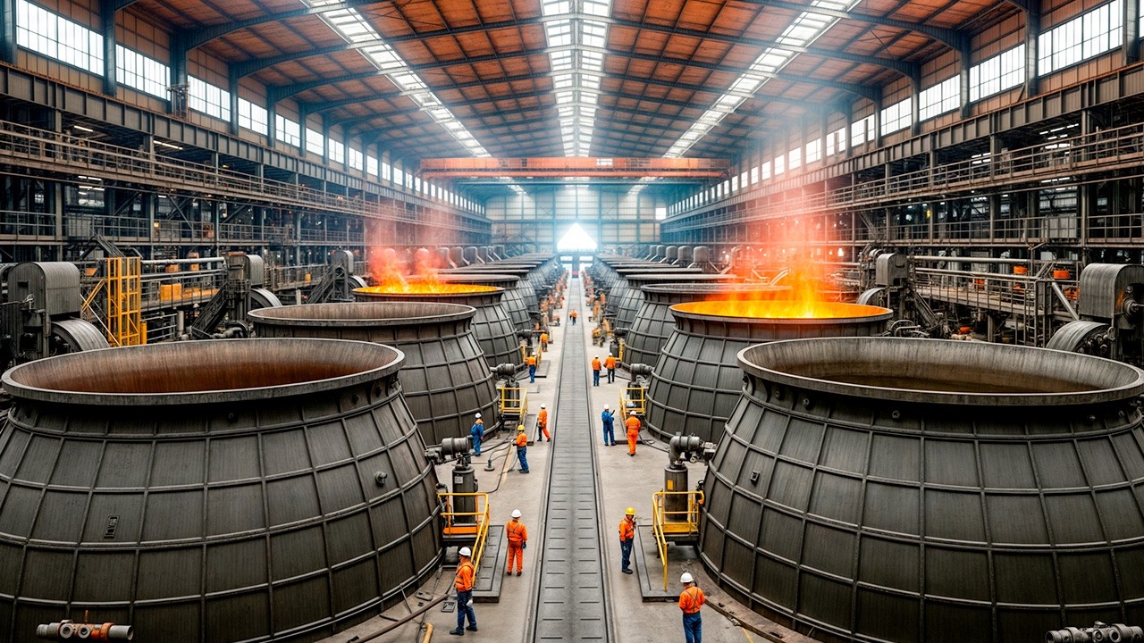 L'Acier : Découvrez comment 1 milliard de tonnes sont fabriquées chaque année 🔥