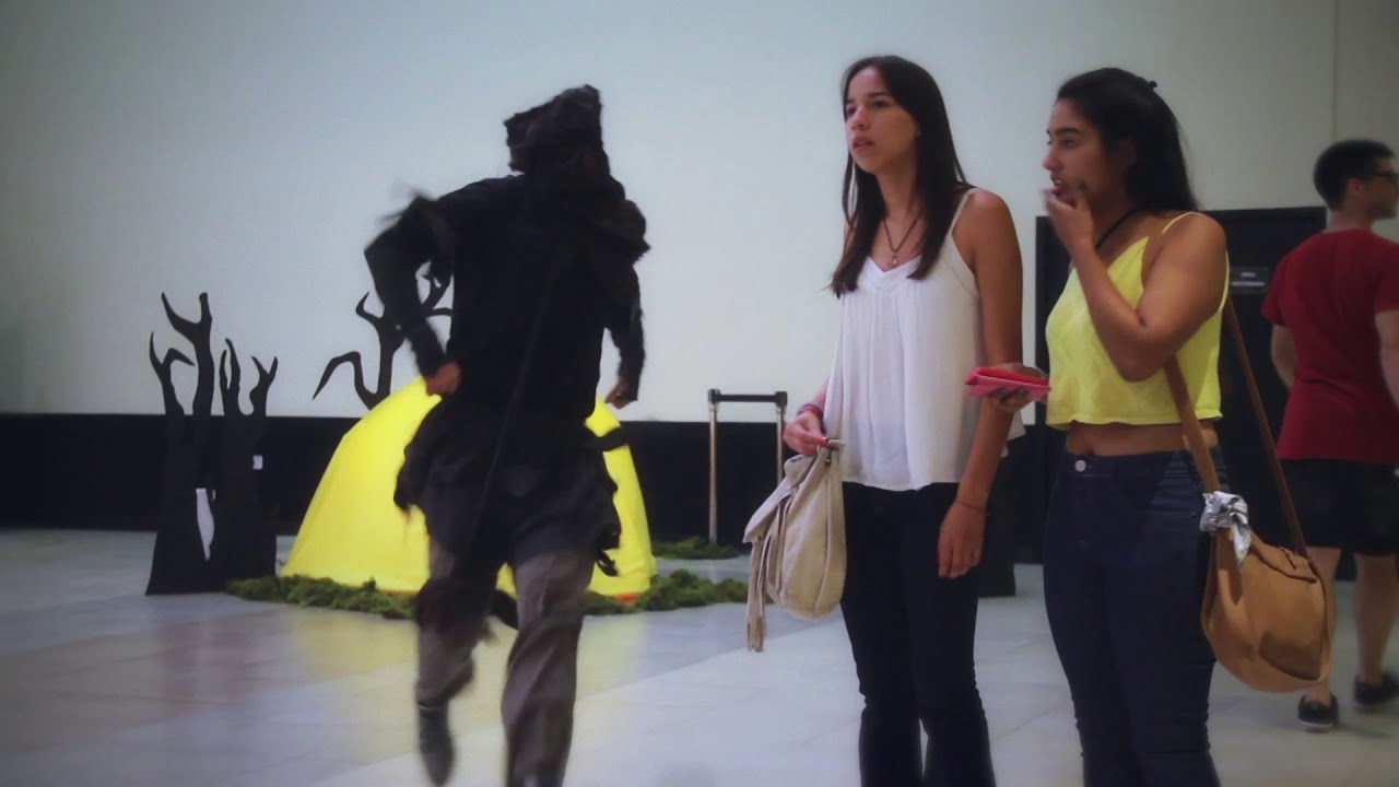 Flashmob: El Bosque Siniestro - Acción Publicitaria para el Estreno