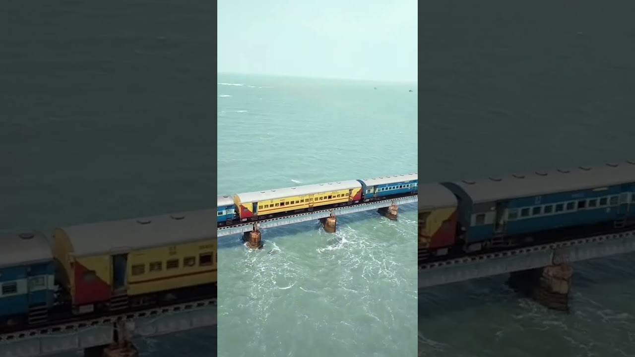 दुनिया का सबसे खतरनाक पुल: Pamban Train Bridge 🚆