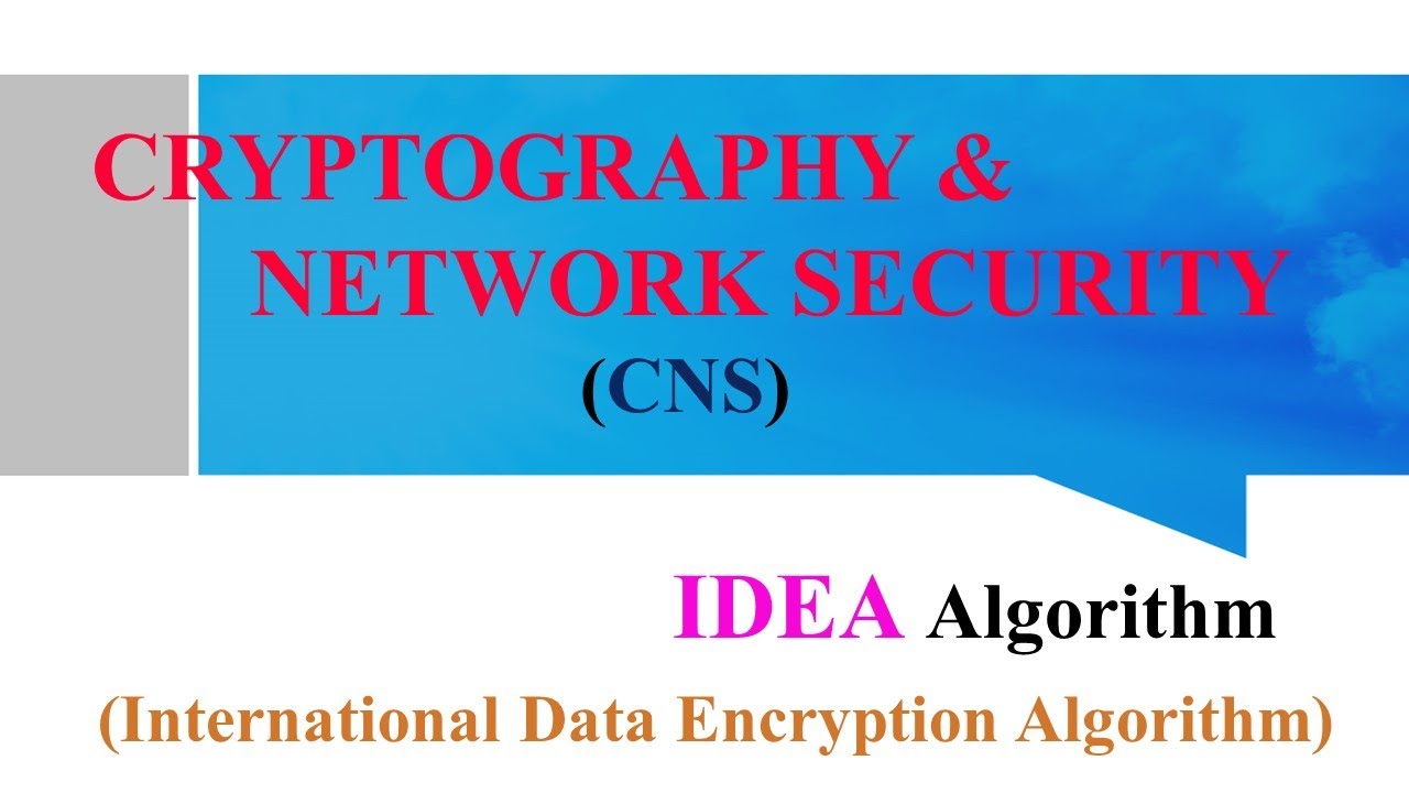 Understanding IDEA: Key Expansion & Block Cipher Structure 🔐