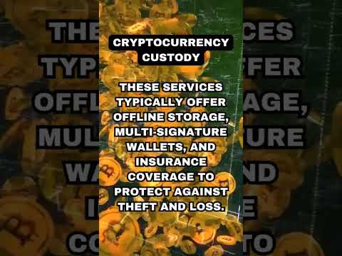 CRYPTOCURRENCY CUSTODY #DigitalAssets #Security #Decentralization #CryptoCommunity #crypto #bitcoin