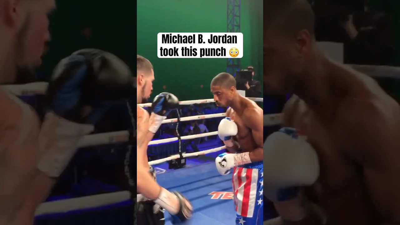 Michael B. Jordan on Set of Creed 🥊