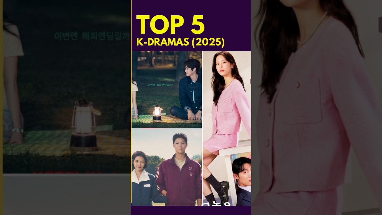 5 Top 5 Korean Dramas to Watch in 2025 🎬