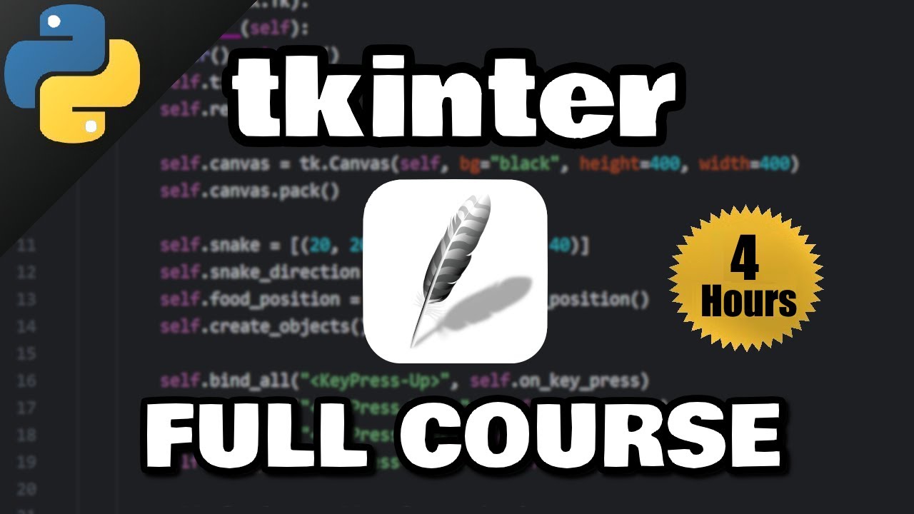 Free Python Tkinter Full Course for Beginners 🐍