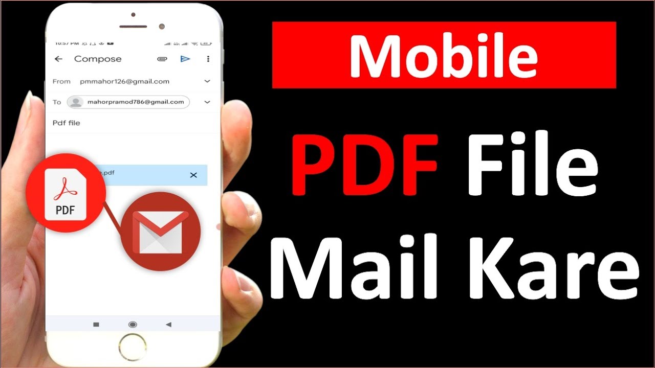 How to Email a PDF File from Your Mobile Phone