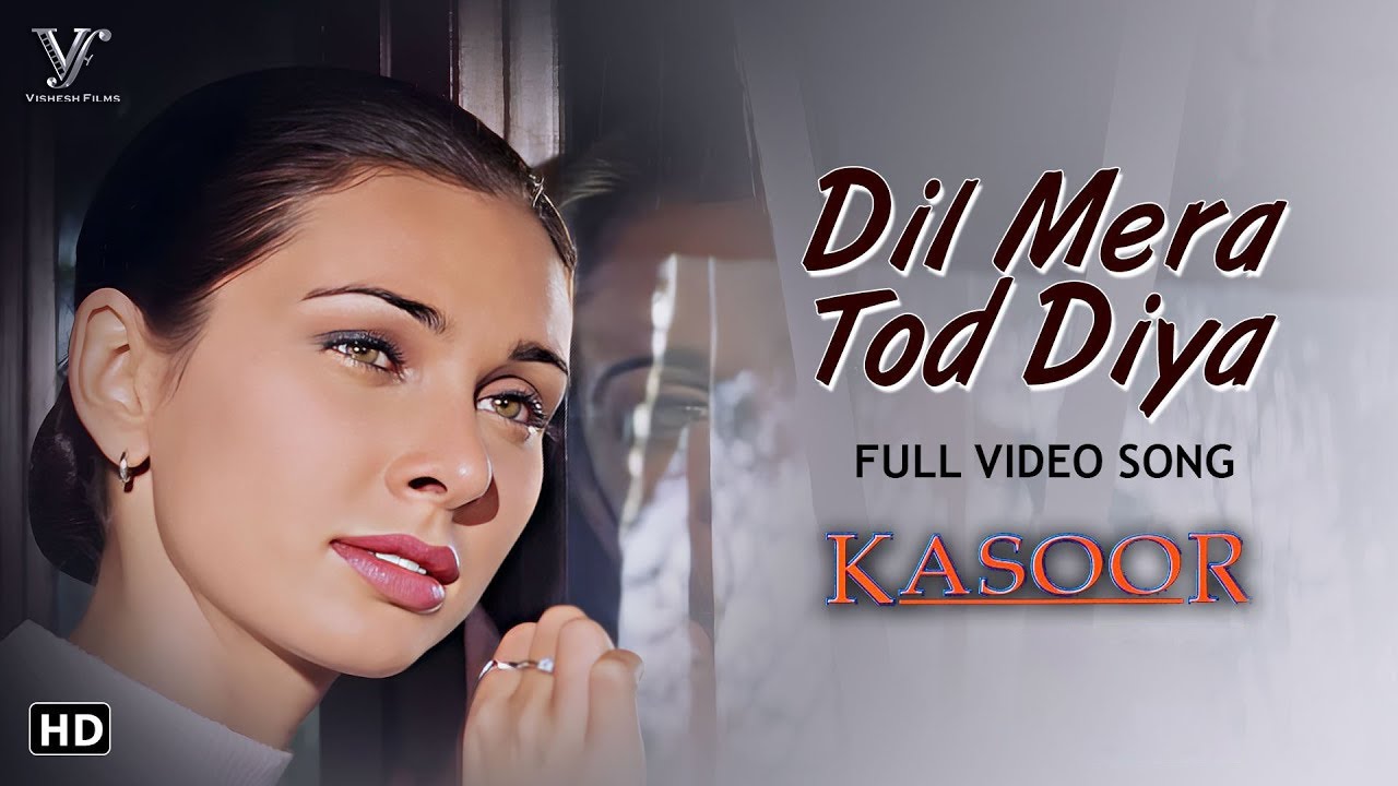 Dil Mera Tod Diya (4K) | Alka Yagnik | Kasoor
