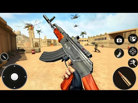 Counter Terrorist Missions of Gun Shooting Game _ Android Gameplay