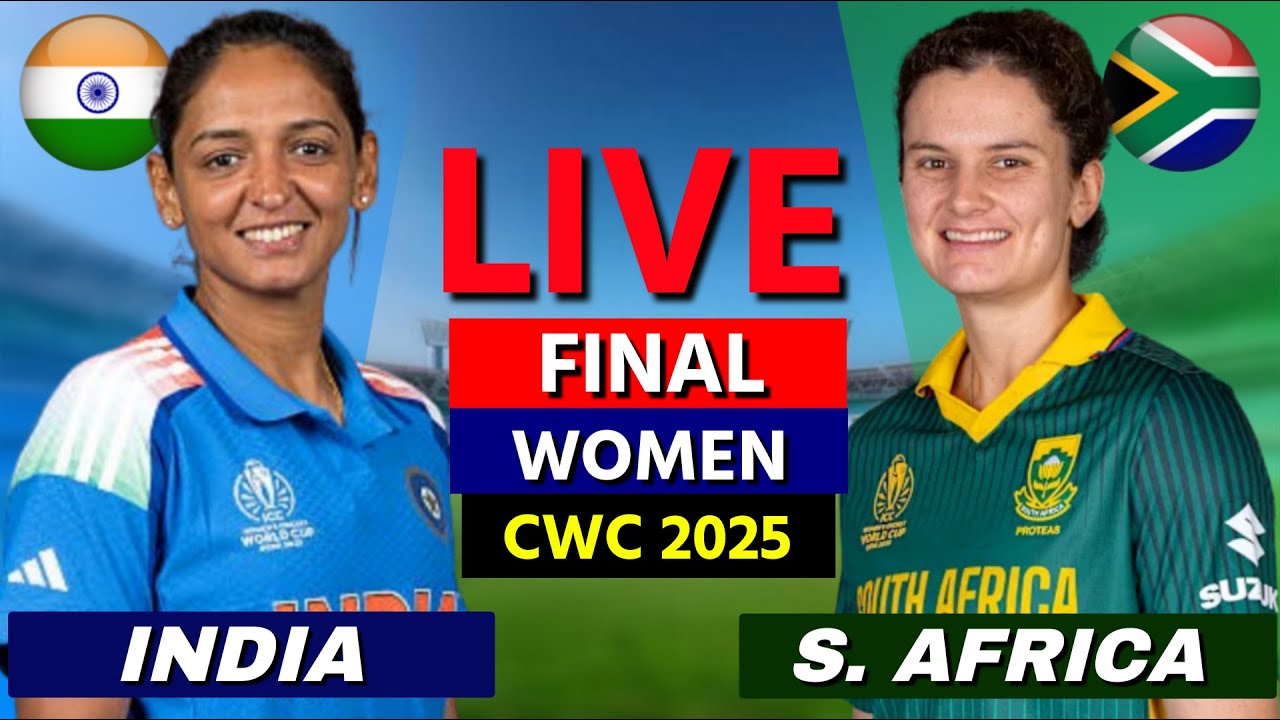 Live: India Women vs South Africa Women - Final Match Update 🏏