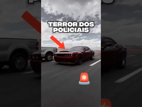 O carro que faz policial chorar: Dodge Challenger SRT Demon