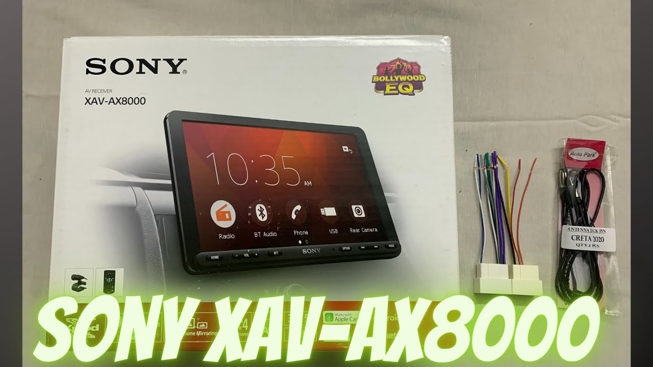 Sony XAV-AX8000 Unboxing for Creta 2020 🚗
