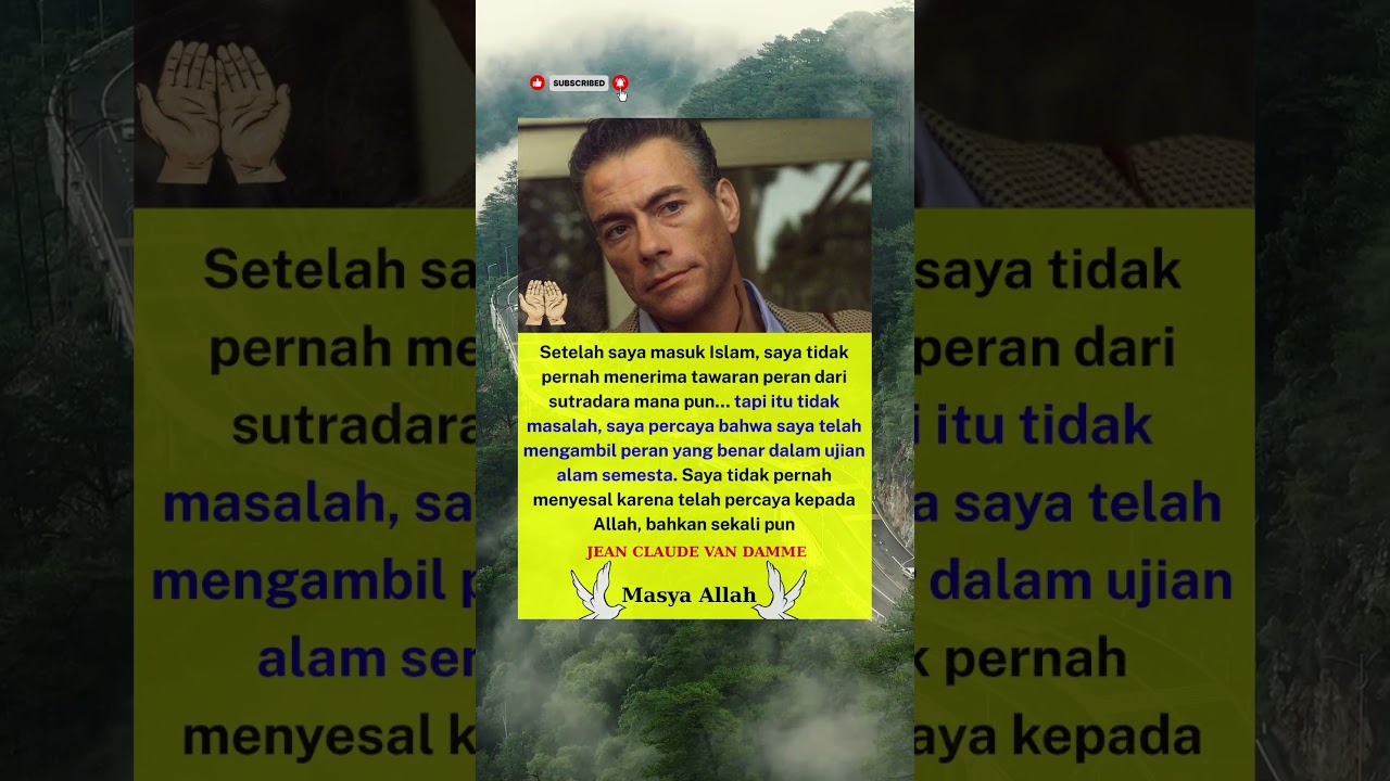 Jean-Claude Van Damme Memilih Islam: Kisah Inspiratif Aktor Legendaris 🌟