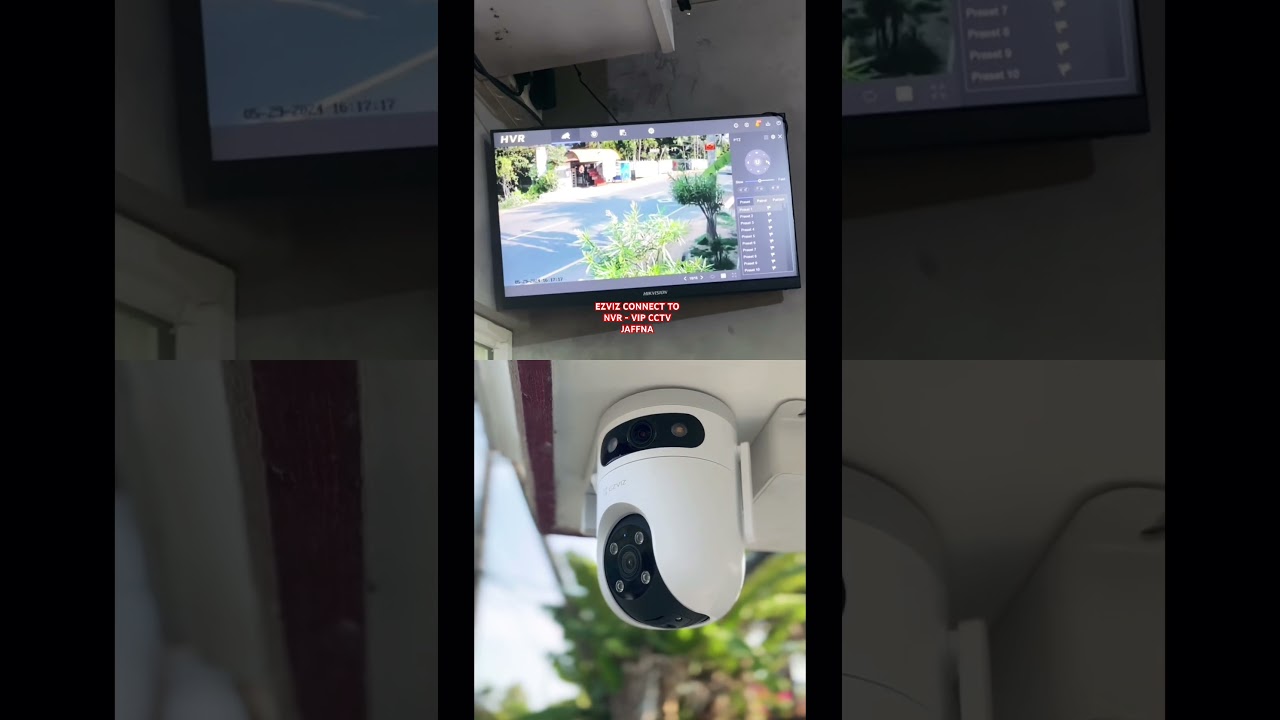 EZVIZ H9C Wi-Fi Camera Connects to Hikvision NVR 📹