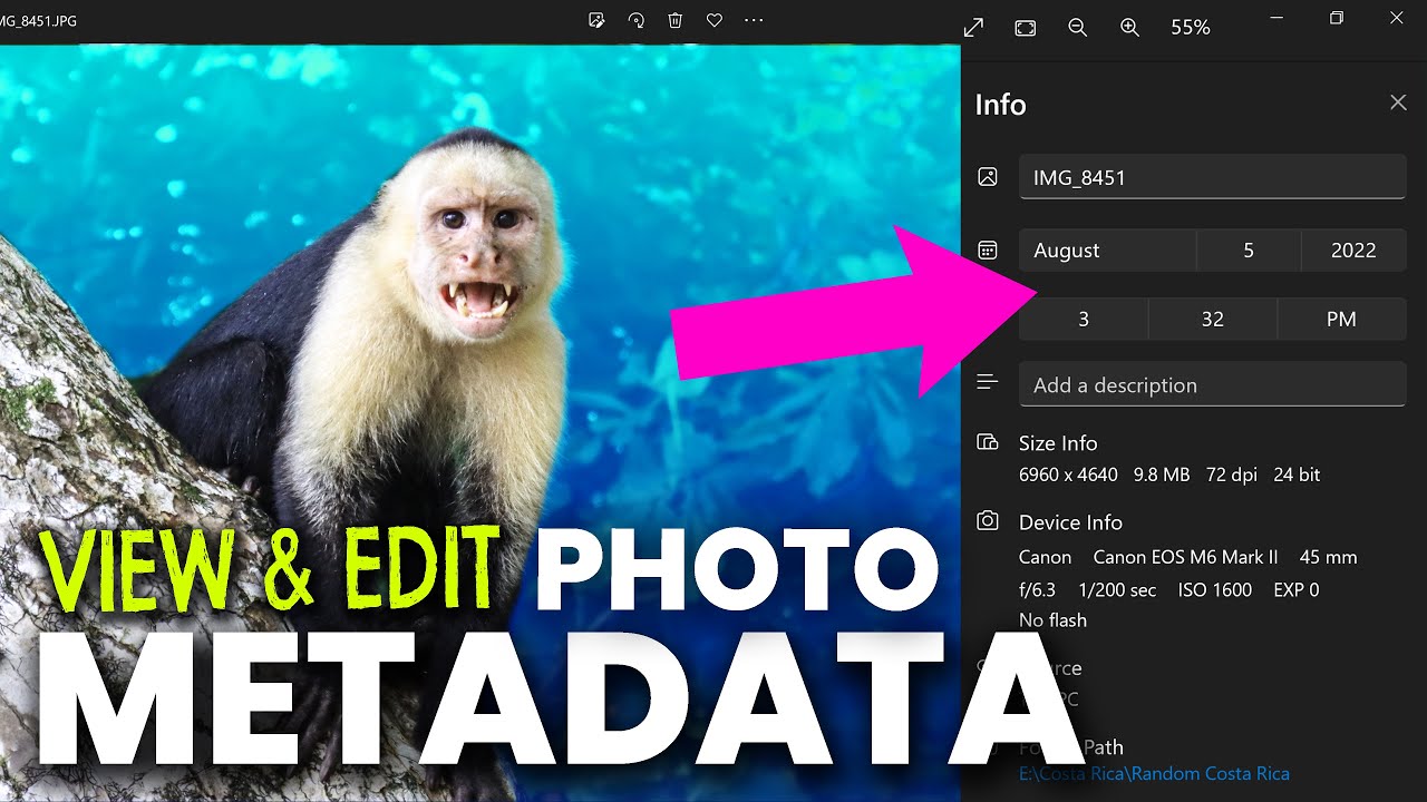 Easily View & Edit Photo Metadata (EXIF Data) on Windows PC 📸