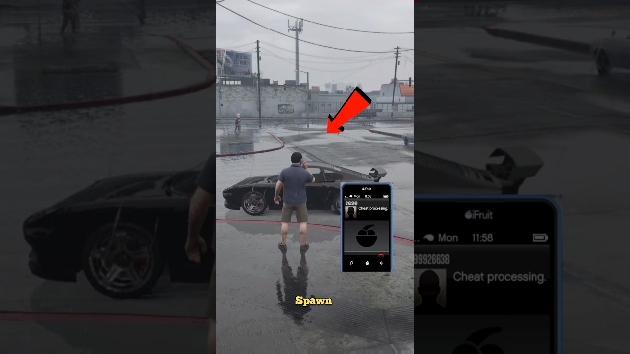 Secret Cheat Code in GTA 5 on PS5 ๐ฎ