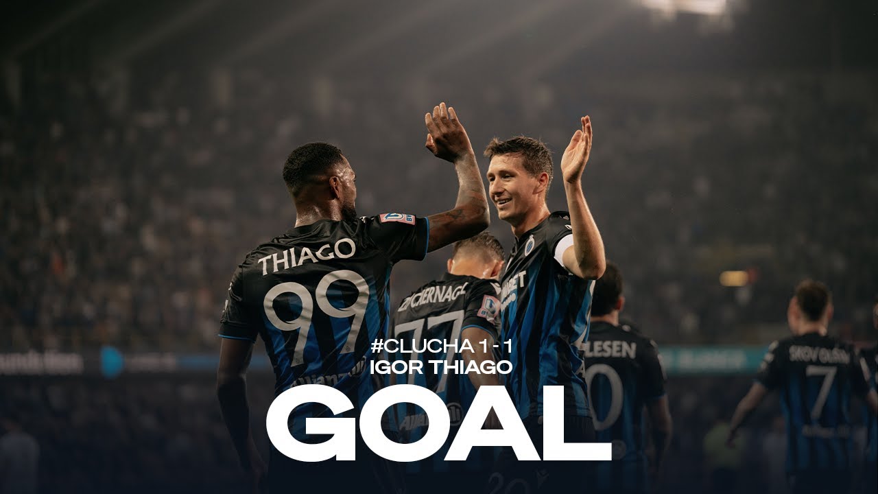 Club Brugge vs Charleroi 1-1 | Thiago 2023/24 ⚽