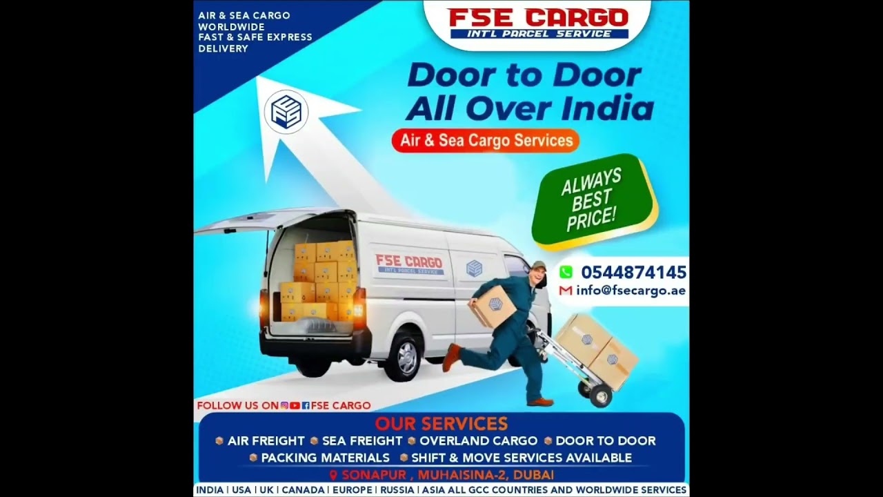 Global Air & Sea Cargo Door-to-Door 🚢✈️