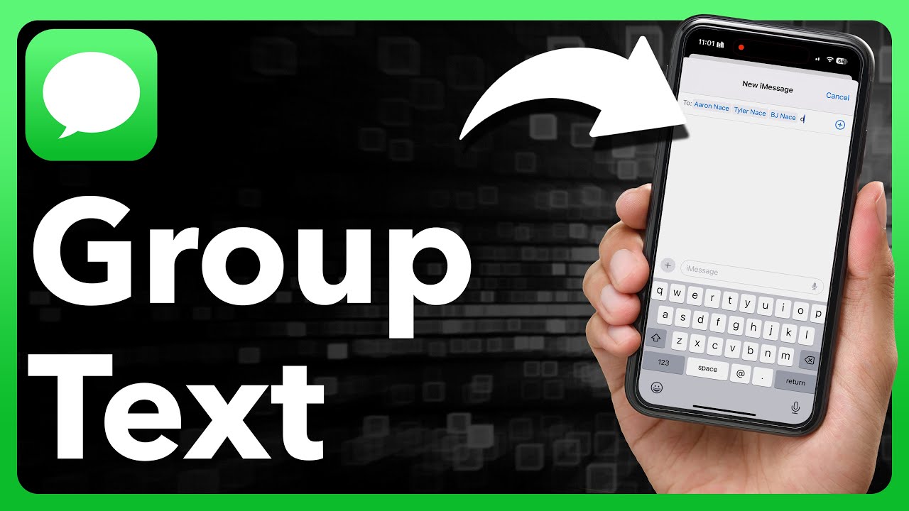 How To Create Group Text On iPhone