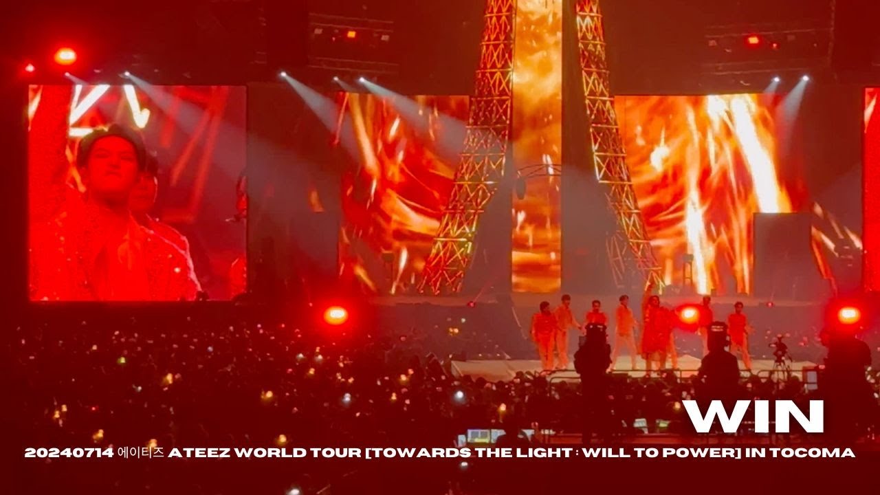 ATEEZ World Tour 'Towards the Light' in Tacoma 🎶