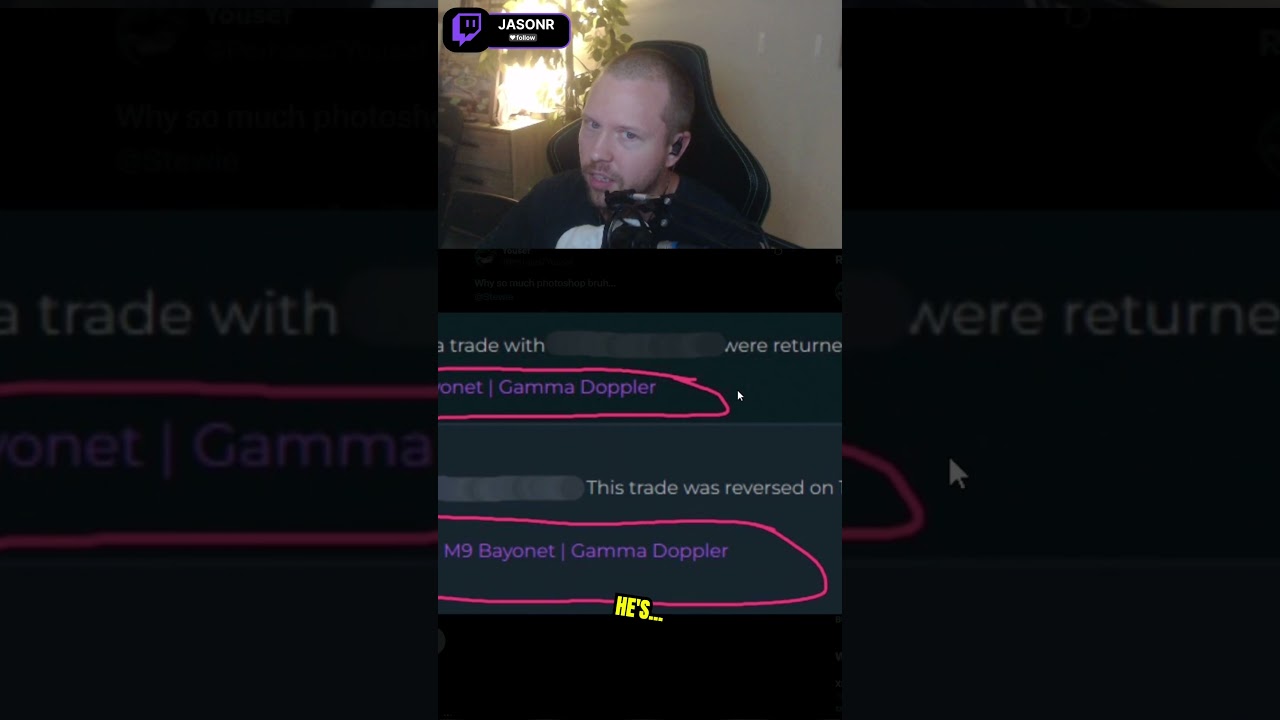 Stewie2K Photoshop Scam Proof #CS2 #CSGO
