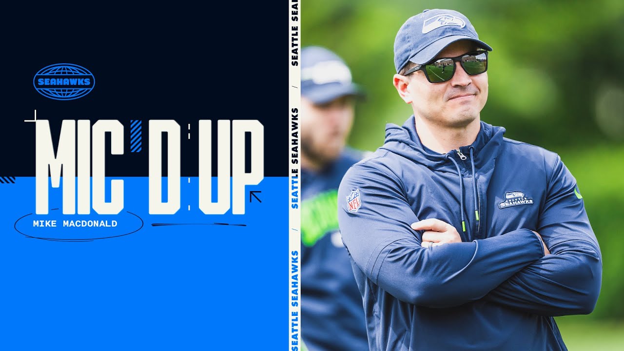 Seahawks Mic'd Up: Coach Mike Macdonald's First OTAs Experience π