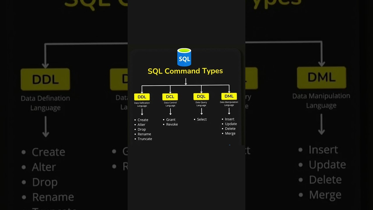 Types of SQL Commands for Beginners 📊