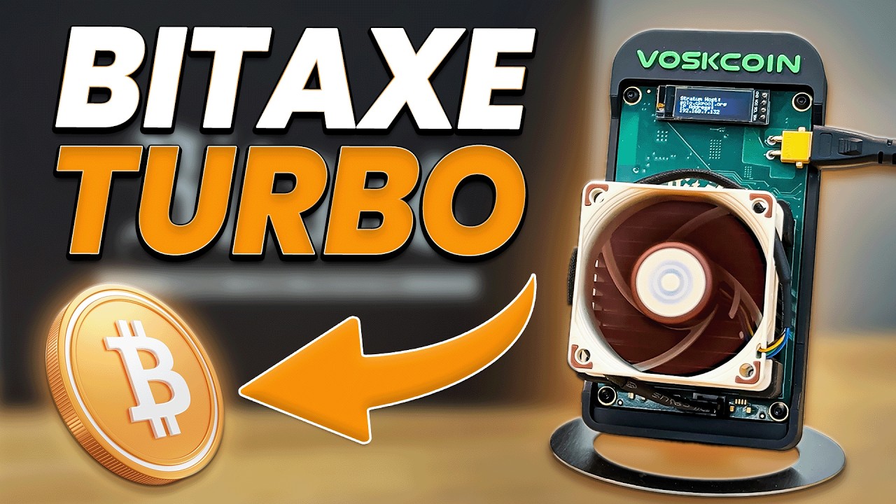 New Bitaxe TURBO! Mini Bitcoin Miner DUAL CHIP ASIC!