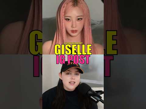 Fans Discuss aespa Giselle’s IG Post #aespa #kpop