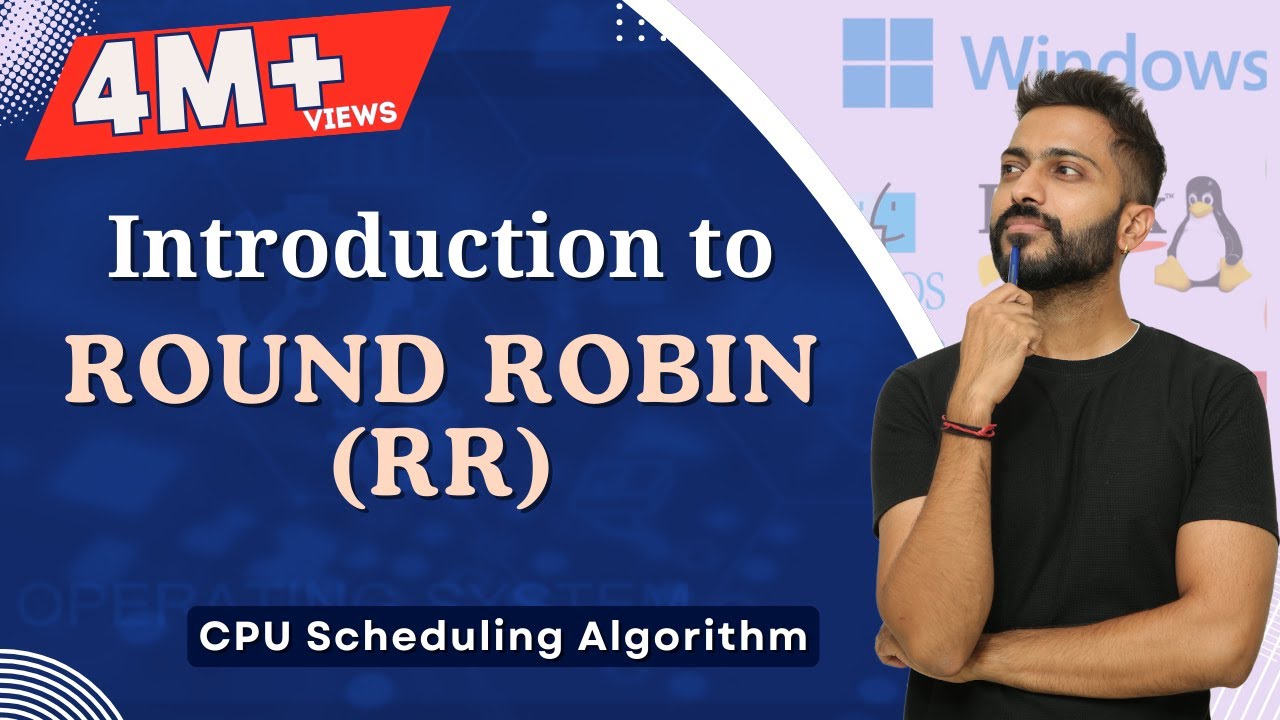 L-2.7: Round Robin (RR) CPU Scheduling Algorithm with Example