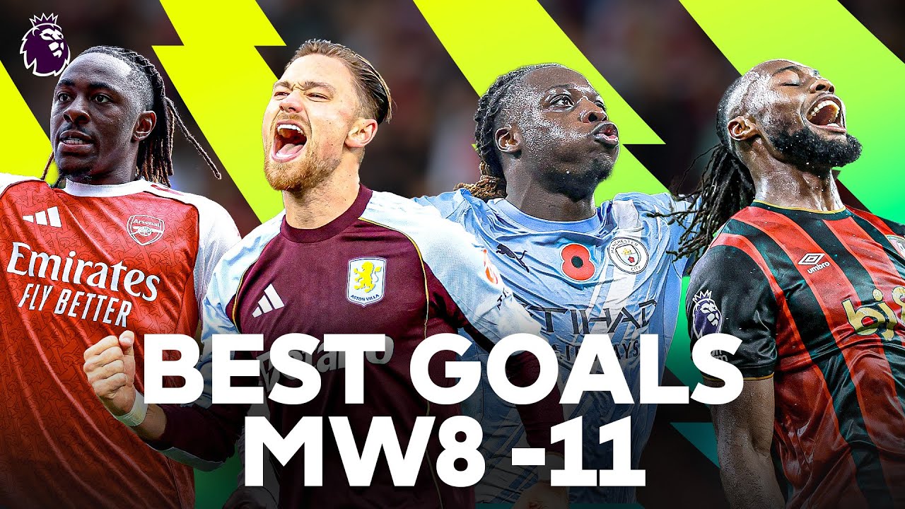 Top Premier League Goals | Matchweeks 8–11 ⚽