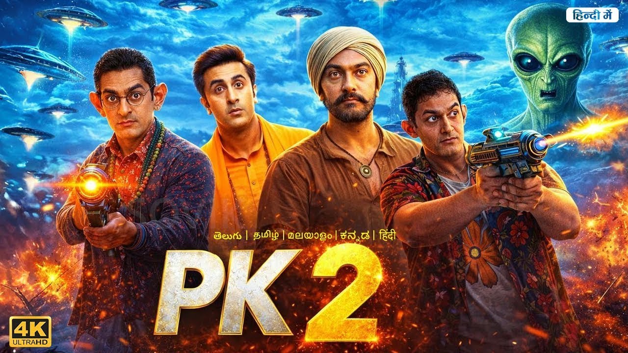 PK 2 Full Comedy Movie with Amir, Kareena & Ranbir 🎬