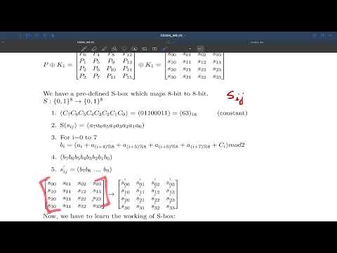 Sub-byte function in AES | Advanced Encryption Standard