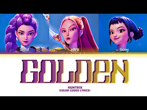 HUNTRIX 'Golden' Lyrics (HUNTRIX Golden 가사) Color Coded Lyrics