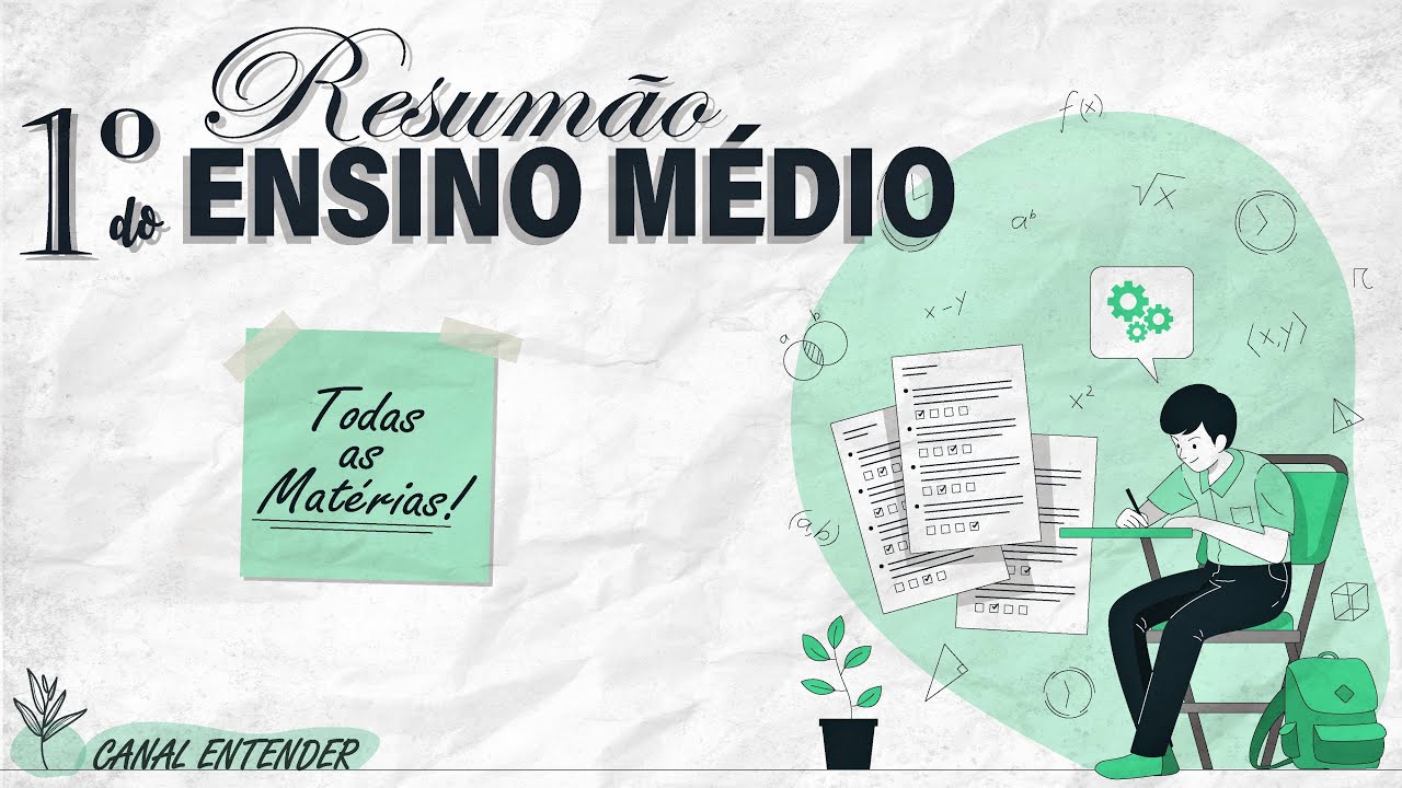 Resumão do 1º Ano do Ensino Médio 📚