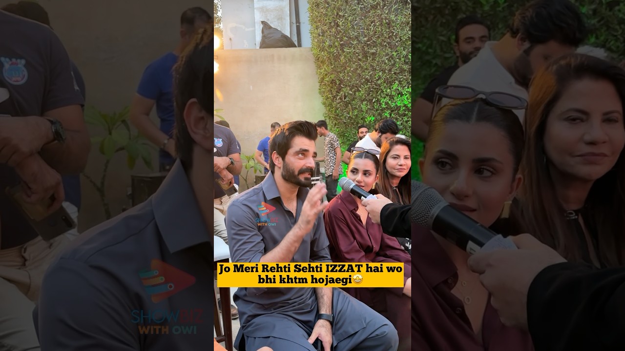 Hamza Ali Abbasi Celebrates the Launch of OST for Faraar 🎶