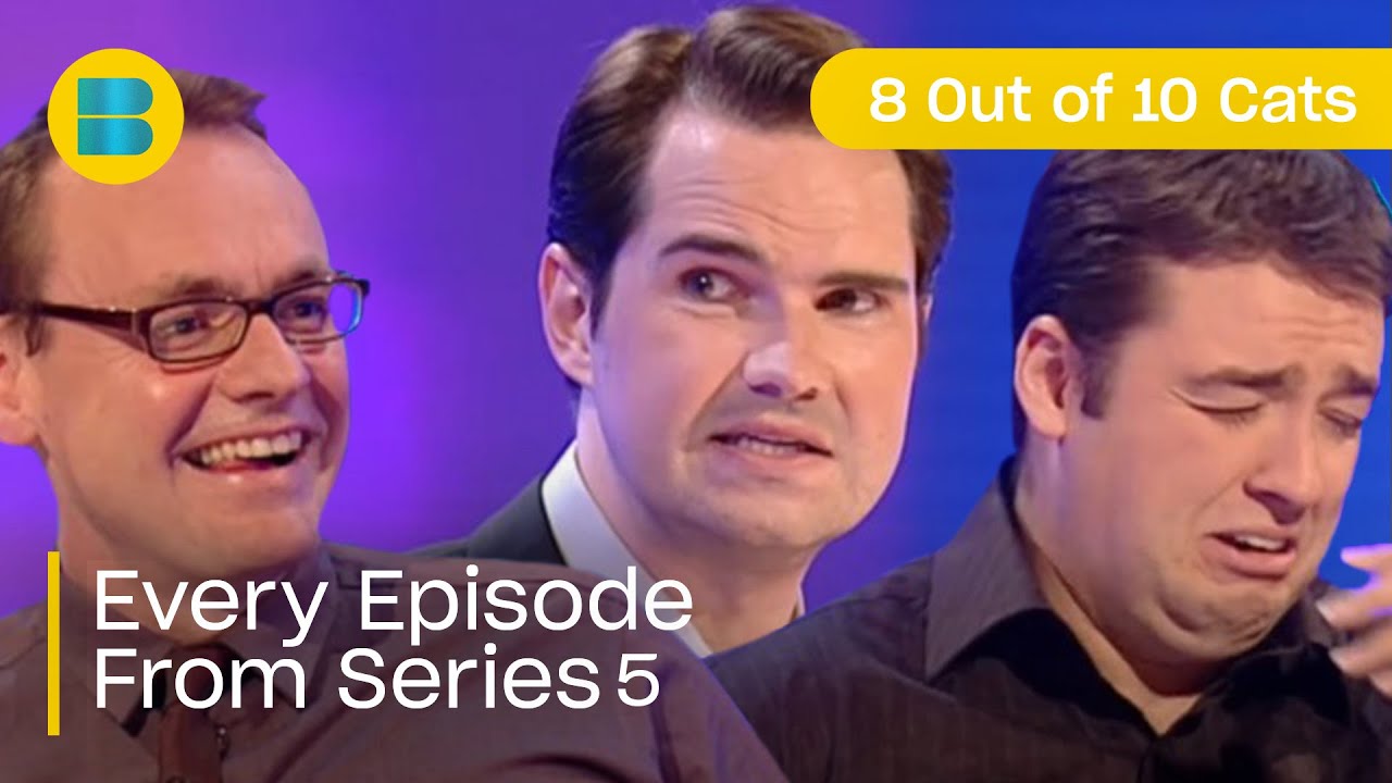 Complete Collection of All Episodes from 8 Out of 10 Cats Series 5