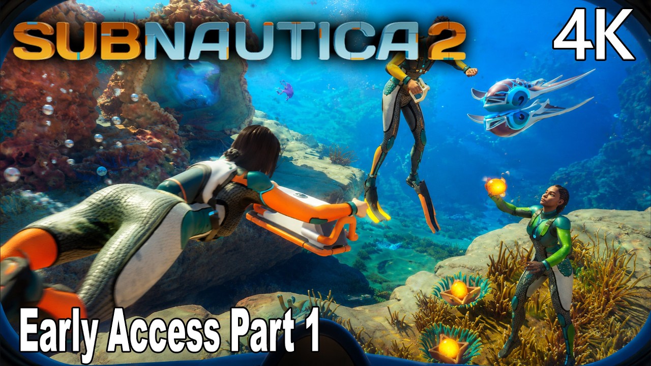 Subnautica 2 EARLY ACCESS Full Gameplay Walkthrough Part 1 | 4K No Commentary