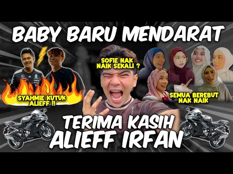 MOTO BARU TERUS MELUMBA !! SEMUA KUTUK CITA RASA ALIEF IRFAN !!
