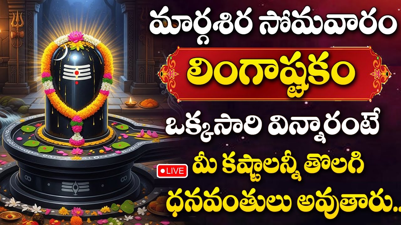 Monday Special: Lingashtakam Lord Shiva Bhakti 🙏