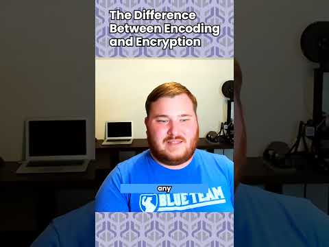 The Difference between Encoding and Encryption