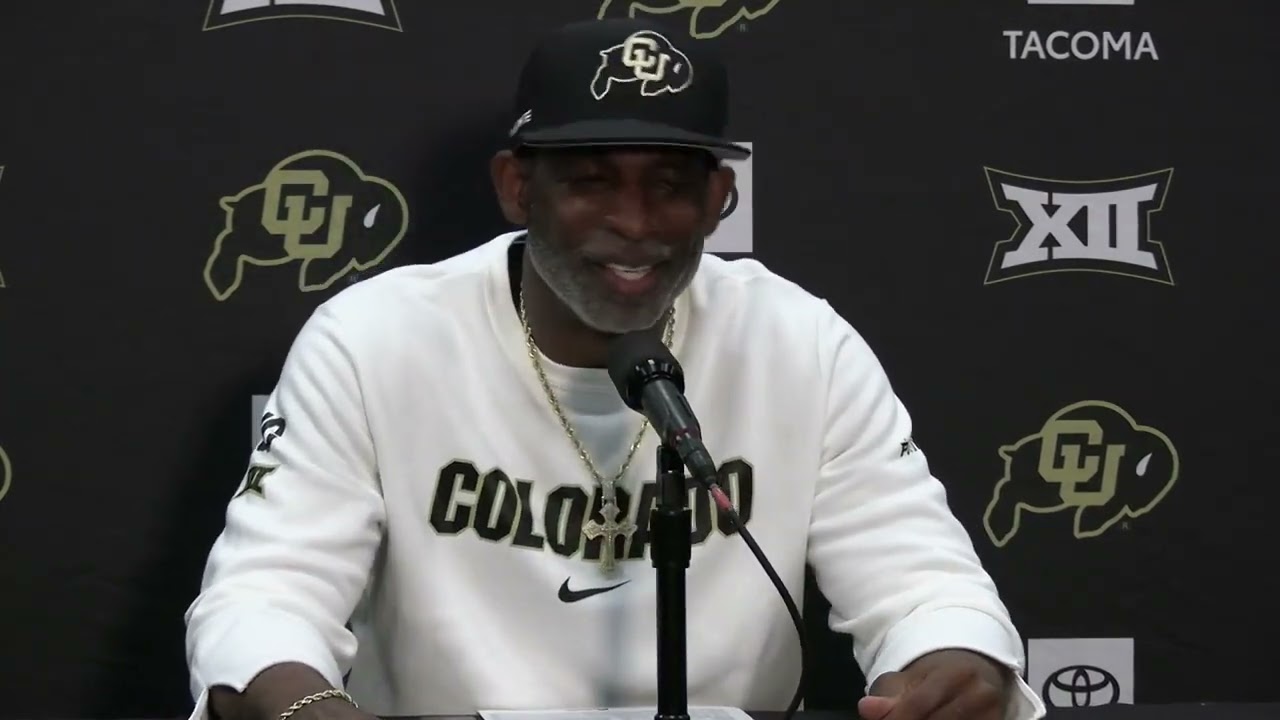 Colorado Football Postgame Press Conference at Utah 🏈