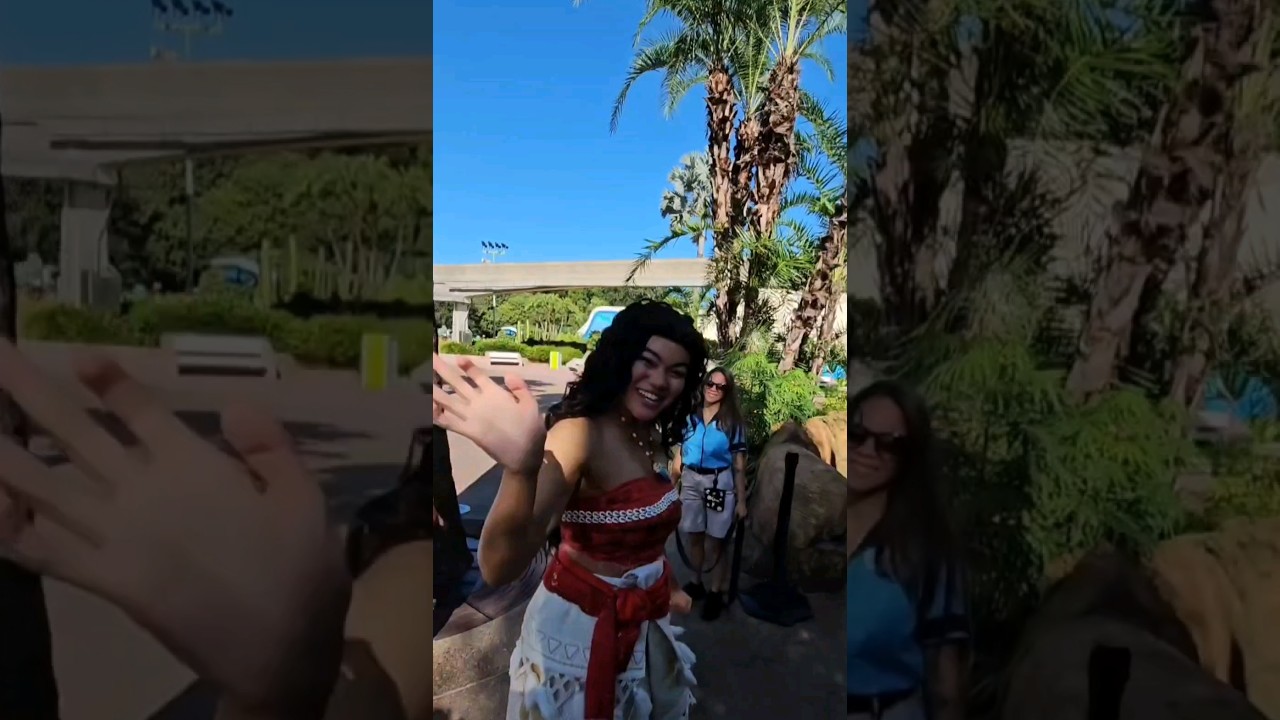 Meet Moana at Epcot! ๐บ